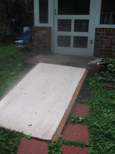 backyard ramp